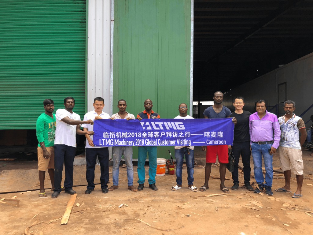 LTMG customer support visit in Cameroon